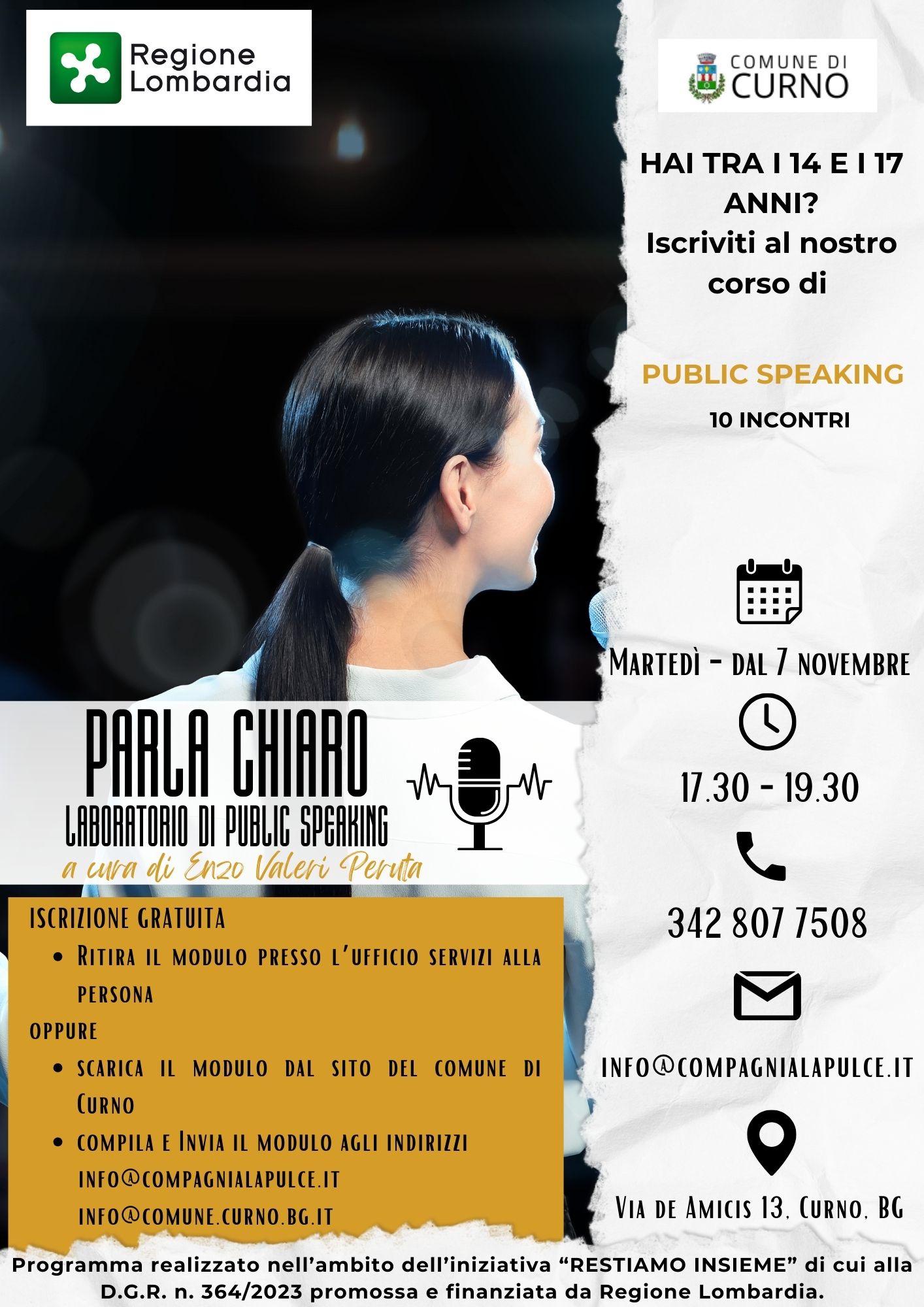 Laboratorio di public speaking